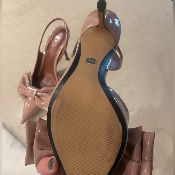 Zara- Slingback heels with bow - Picture 7 of 8